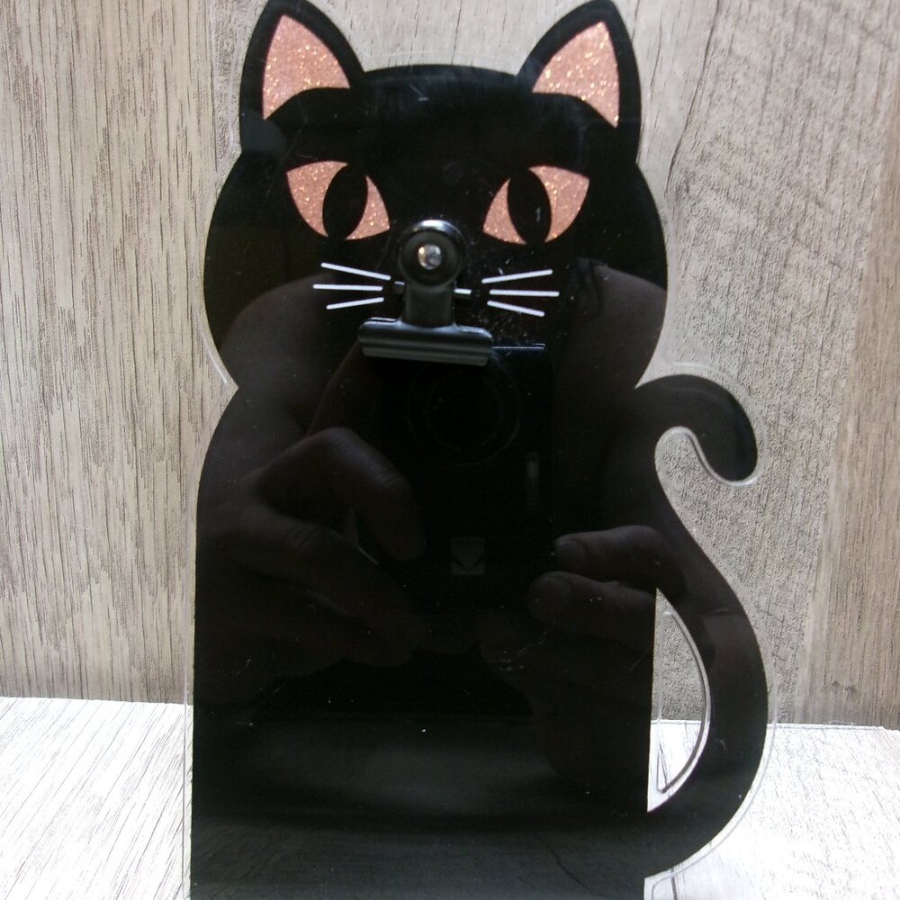 Unbranded, Black Cute Cat, Standing Little Clip Board